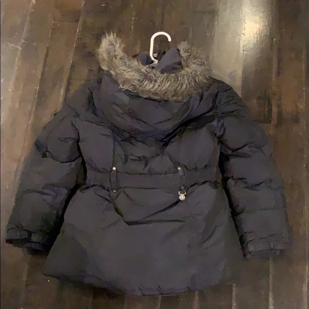 Black Winter Jacket for girls - Picture 2 of 3